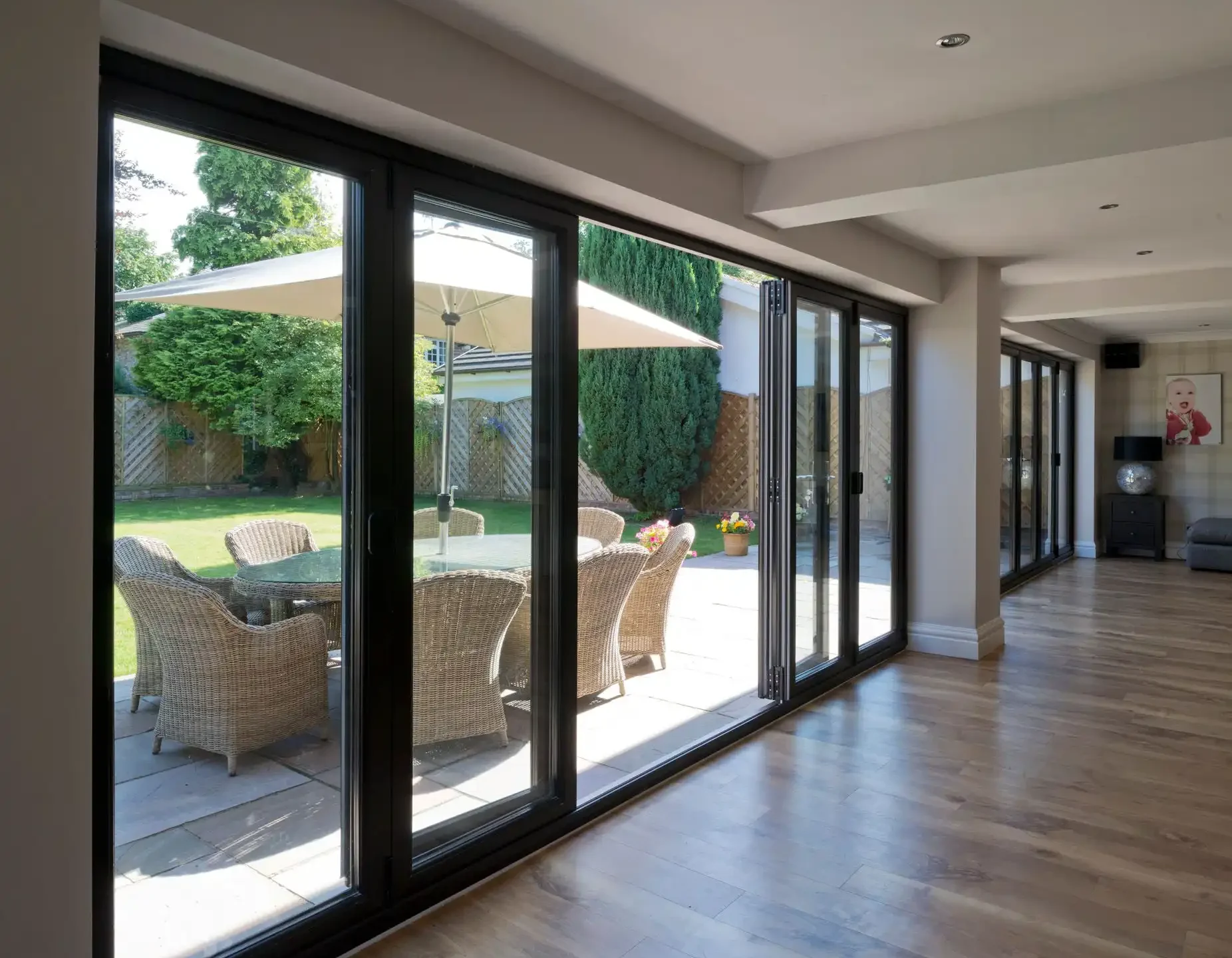 inside patio doors grey